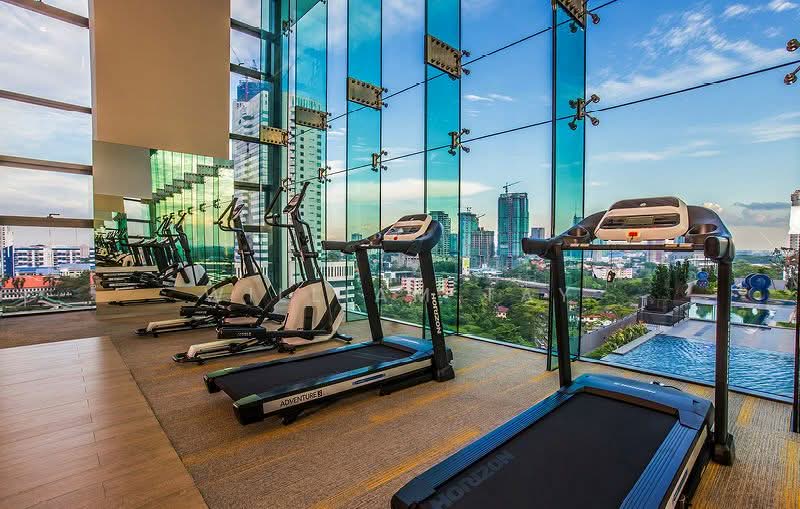 Service Residence for Sale at Setia Sky 88 - William Tay - Gym - PropertyGuru.com.my