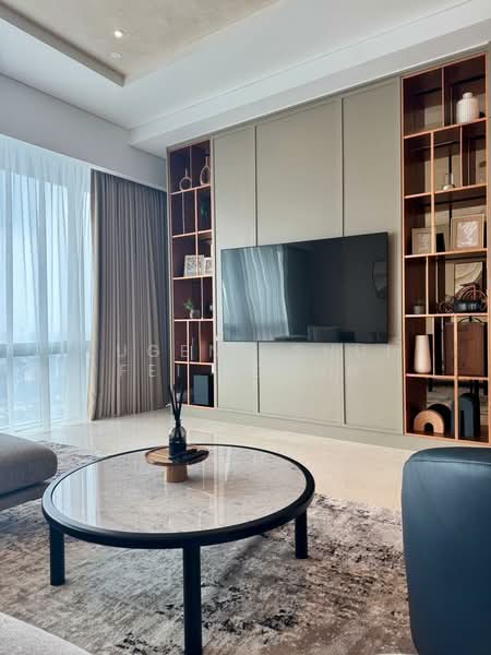 Service Residence for Rent at Southpoint Residences - Eugene Shui Fei Leong - Living Room - PropertyGuru.com.my