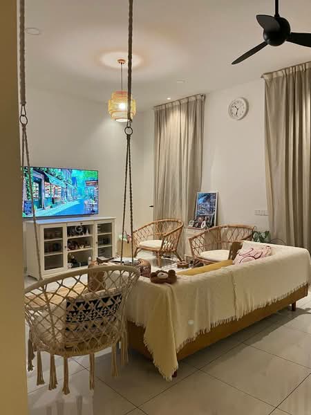Rumah Teres 2.5 Tingkat untuk Dijual di Eco Botanic (Iskandar Puteri (Nusajaya)) - Genki Yap - Living Room - PropertyGuru.com.my