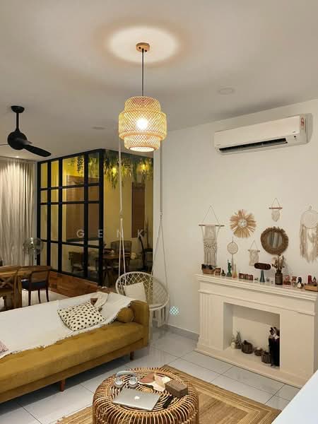 Rumah Teres 2.5 Tingkat untuk Dijual di Eco Botanic (Iskandar Puteri (Nusajaya)) - Genki Yap - Living Room - PropertyGuru.com.my