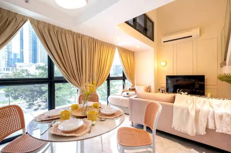 Servis Apartment untuk Dijual di Agile Bukit Bintang - Jack Soo - Living Room - PropertyGuru.com.my