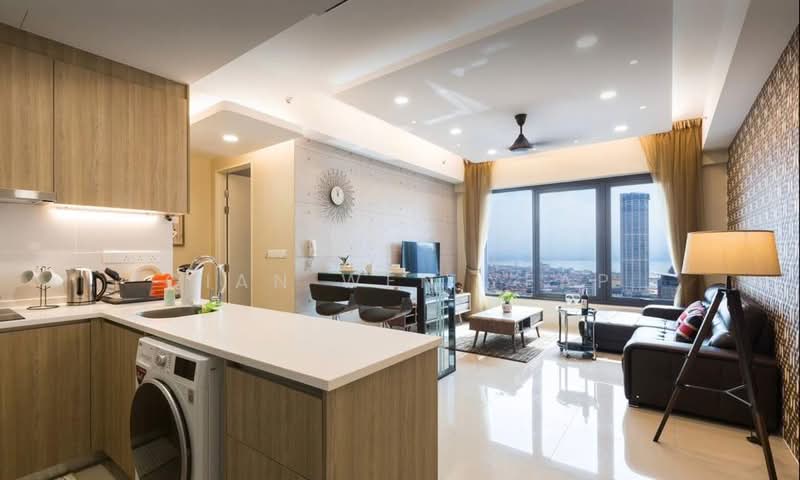 Servis Apartment untuk Dijual di Tropicana 218 Macalister - Qian Wen Yeap - Kitchen - PropertyGuru.com.my