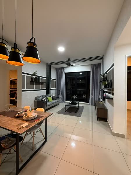 Servis Apartment untuk Dijual di Conezion Residences - Sarah Chee - Living Room - PropertyGuru.com.my