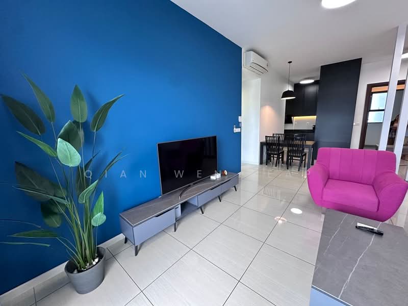 Kondominium untuk Disewa di Queens Residences Q1 @ Queens Waterfront - Qian Wen Yeap - Living Room - PropertyGuru.com.my