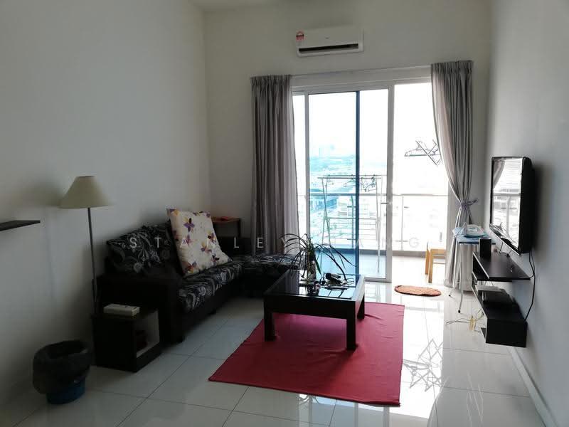 Service Residence for Sale at Skypod Residence - Stanley Hang - Living Room - PropertyGuru.com.my