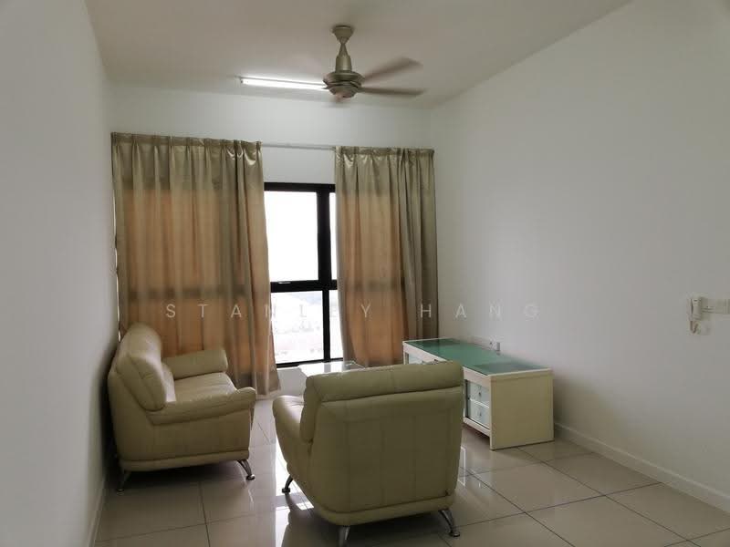 Service Residence for Sale at Skypod Residence - Stanley Hang - Living Room - PropertyGuru.com.my