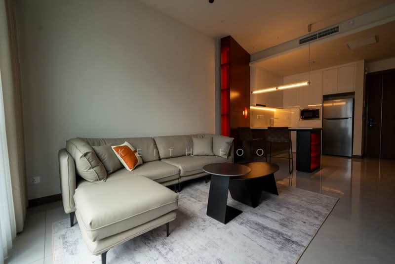 Servis Apartment untuk Disewa di Core Residence @ TRX - Keith Foo - Living Room - PropertyGuru.com.my