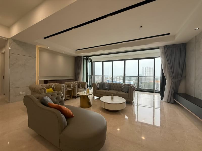 Service Residence for Sale at The Astaka @ 1 Bukit Senyum - Adeline Soh - Living Room - PropertyGuru.com.my
