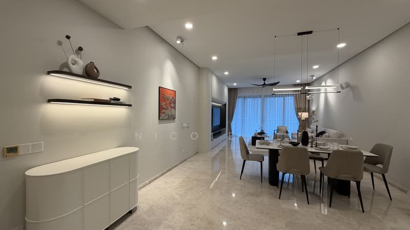 Servis Apartment untuk Disewa di Damansara City Residency (DC Residensi) - Nicole . - Living Room - PropertyGuru.com.my