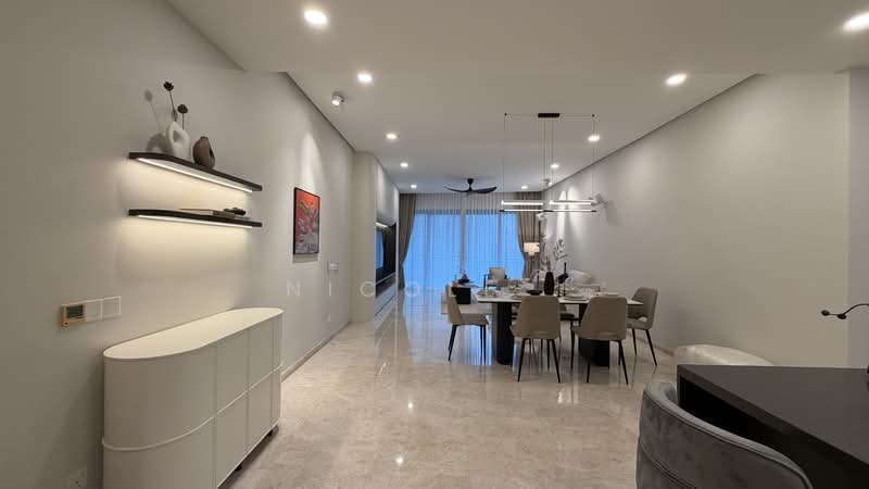 Servis Apartment untuk Disewa di Damansara City Residency (DC Residensi) - Nicole . - Living Room - PropertyGuru.com.my