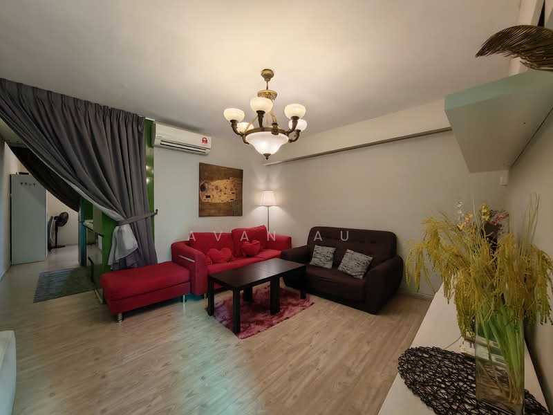 Service Residence for Rent at SOHO @ Empire City - AVAN AU - Living Room - PropertyGuru.com.my