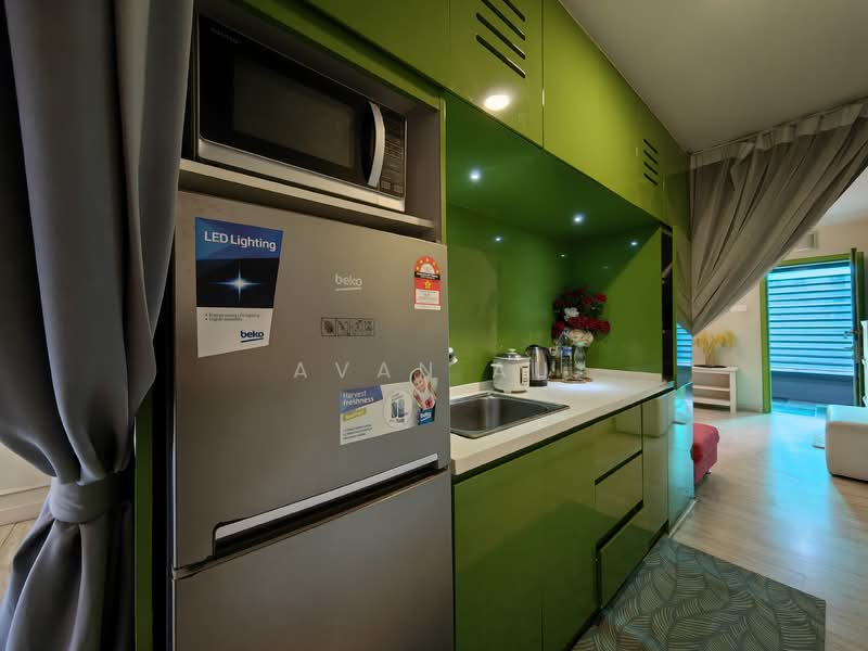 Service Residence for Rent at SOHO @ Empire City - AVAN AU - Kitchen - PropertyGuru.com.my