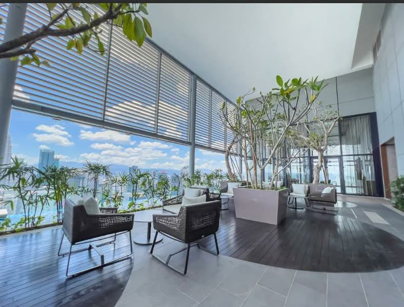 Service Residence for Rent at Pavilion Ceylon Hill - Bee Lee Ku - Balcony - PropertyGuru.com.my