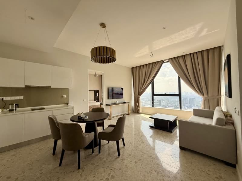Service Residence for Rent at Pavilion Ceylon Hill - Bee Lee Ku - Living Room - PropertyGuru.com.my