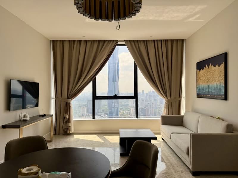 Service Residence for Rent at Pavilion Ceylon Hill - Bee Lee Ku - Living Room - PropertyGuru.com.my