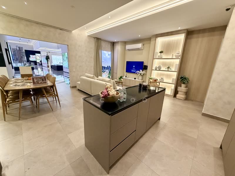 Service Residence for Sale at The Queenwoodz @ Bukit Jalil - Ric Foo - Seamless Living & Kitchen Layout - PropertyGuru.com.my