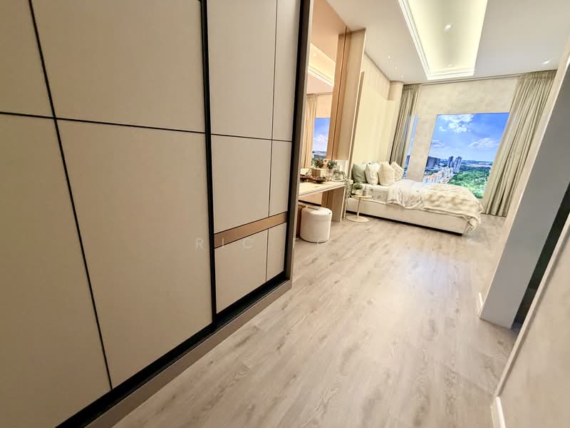 Service Residence for Sale at The Queenwoodz @ Bukit Jalil - Ric Foo - Luxury Bedroom with Skyline Feel - PropertyGuru.com.my