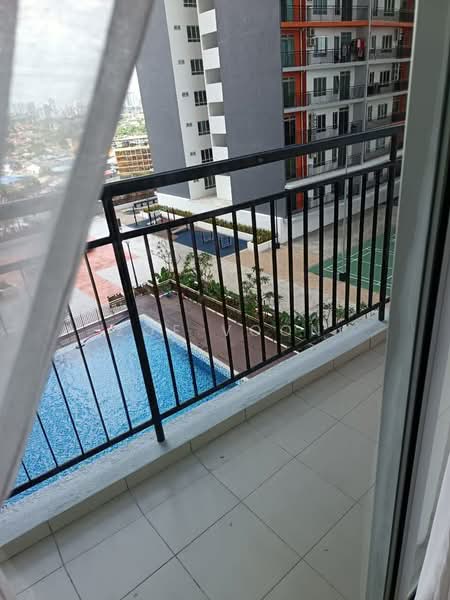 Service Residence for Rent at One 49 Residence - Zoe Voon - Balcony - PropertyGuru.com.my
