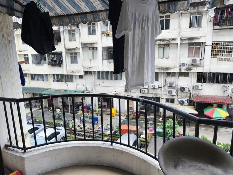 Apartment for Sale at Perdana Court - Foo Sek Mou - Balcony - PropertyGuru.com.my