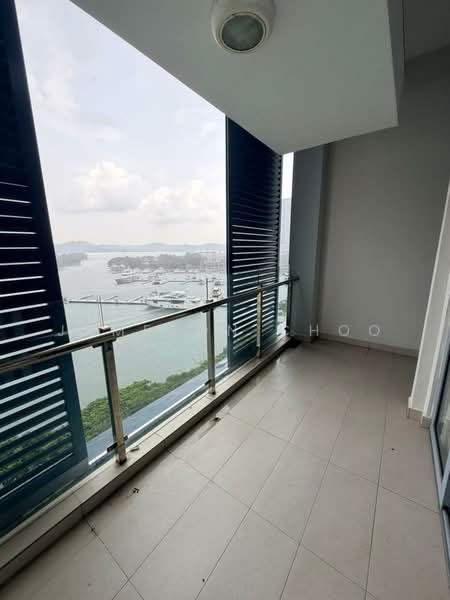 Servis Apartment untuk Disewa di Somerset Puteri Harbour - Jameson Choo - Balcony - PropertyGuru.com.my