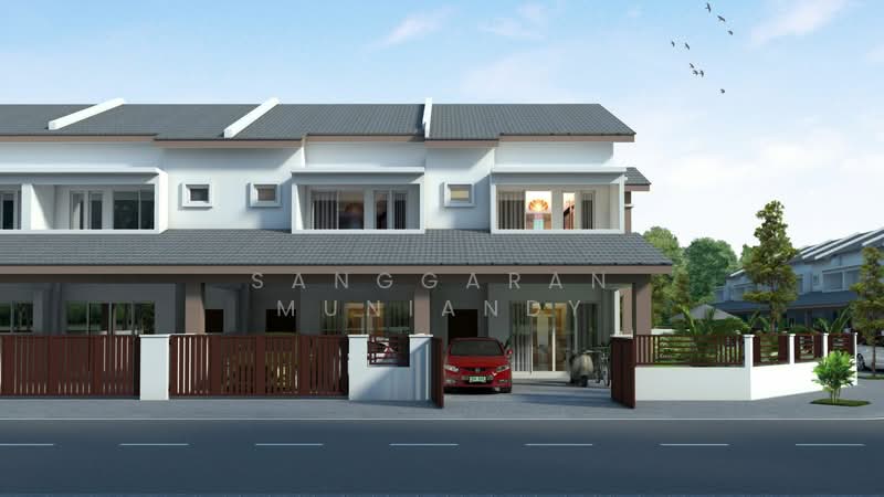 Rumah Teres 2 Tingkat untuk Dijual di Bedong (Kedah) - Sanggaran Muniandy - Exterior - PropertyGuru.com.my