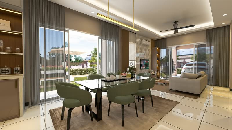 Rumah Teres 2 Tingkat untuk Dijual di Bedong (Kedah) - Sanggaran Muniandy - Living Room - PropertyGuru.com.my