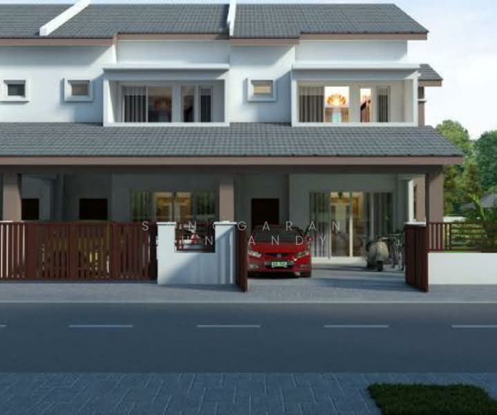 Rumah Teres 2 Tingkat untuk Dijual di Bedong (Kedah) - Sanggaran Muniandy - Exterior - PropertyGuru.com.my