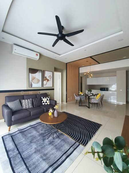 Servis Apartment untuk Dijual di Sunway Belfield - Choong Teck Wei - Living Room - PropertyGuru.com.my