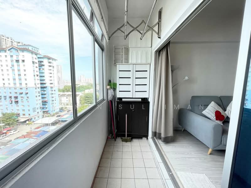 Apartment for Sale at Jalil Damai Apartments - Yasmin Sulaiman - Balcony - PropertyGuru.com.my