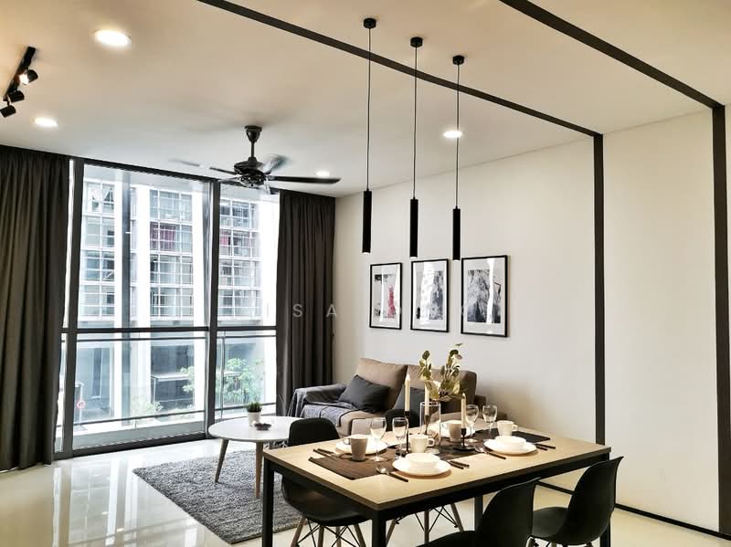 Kondominium untuk Disewa di The Fennel - Lisa Ong - Living Room - PropertyGuru.com.my