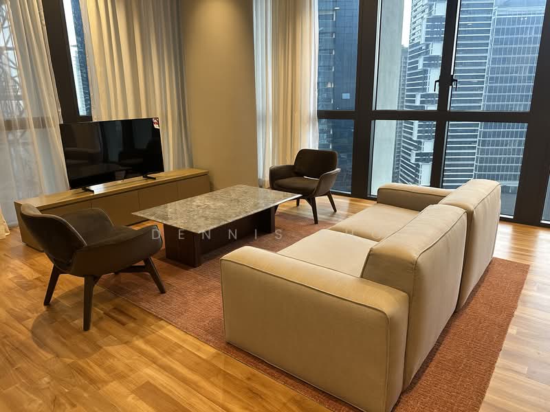Service Residence for Rent at Conlay Signature Suites by E&O - Dennis Kho - Living Room - PropertyGuru.com.my