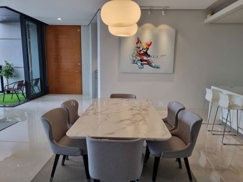 Kondominium untuk Disewa di Condominium @ The Troika - Annie Chong - Dining Room - PropertyGuru.com.my