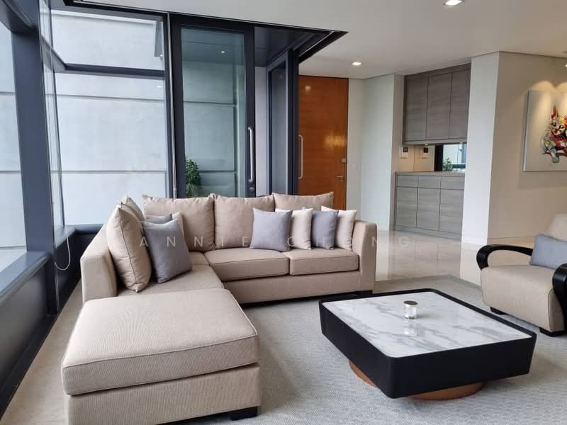Kondominium untuk Disewa di Condominium @ The Troika - Annie Chong - Living Room - PropertyGuru.com.my