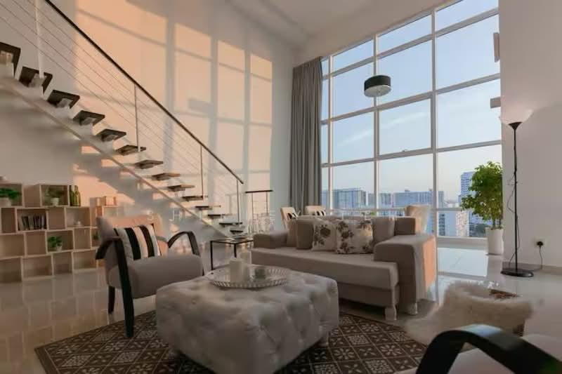 Servis Apartment untuk Disewa di Maritime Suite - Shirley Teh - Living Room - PropertyGuru.com.my