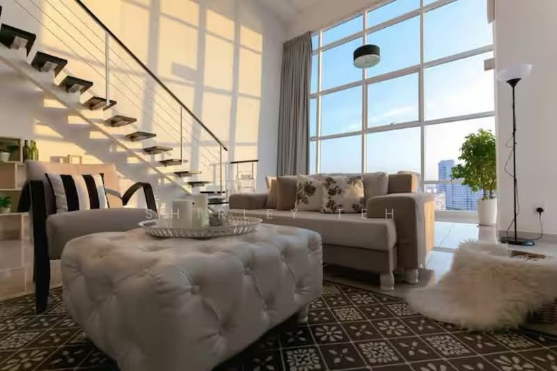 Servis Apartment untuk Disewa di Maritime Suite - Shirley Teh - Living Room - PropertyGuru.com.my
