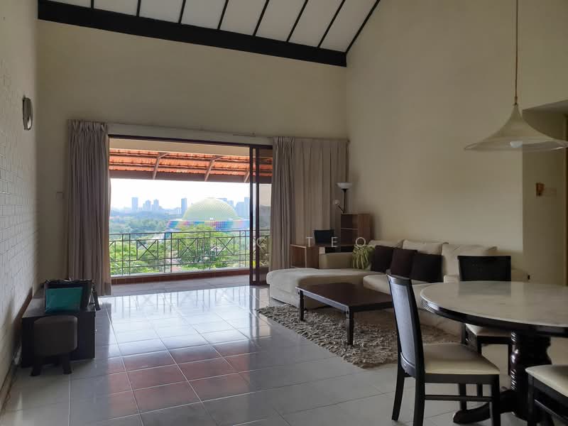 Kondominium untuk Disewa di Desa Damansara - Eric Teo - Living Room - PropertyGuru.com.my