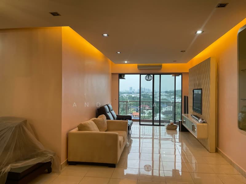 Kondominium untuk Disewa di Casa Indah 1 - Andy Chai - Living Room - PropertyGuru.com.my