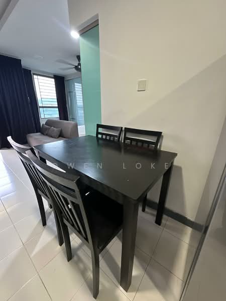 Service Residence for Rent at Ritze Perdana 1 - Owen Loke - Living Room - PropertyGuru.com.my