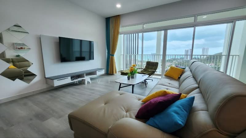 Condominium for Sale at Ferringhi Residence 2 - Alvin Sim - Living Room - PropertyGuru.com.my
