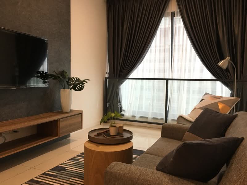 Servis Apartment untuk Disewa di Aria - Celest Ng - Living Room - PropertyGuru.com.my