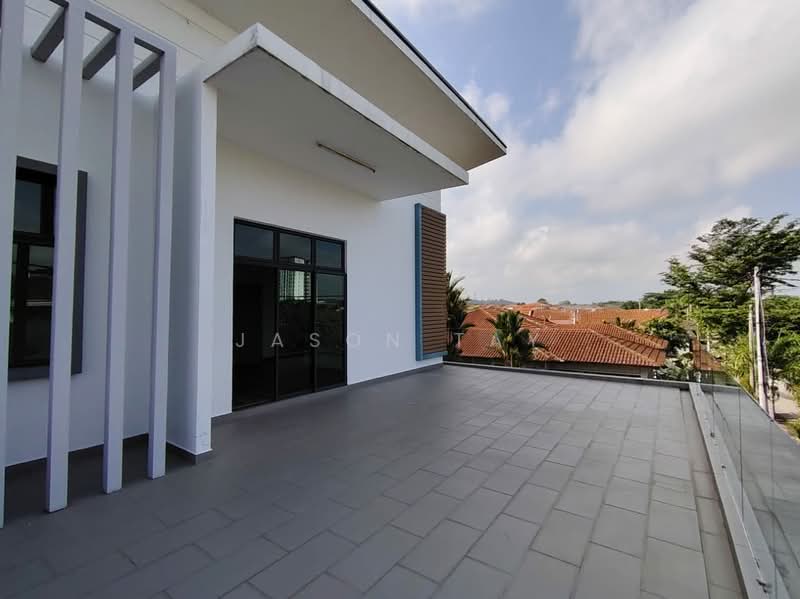 Semi-Detached House for Sale in Taman Merak (Bukit Baru) - Jason Tay - Balcony - PropertyGuru.com.my