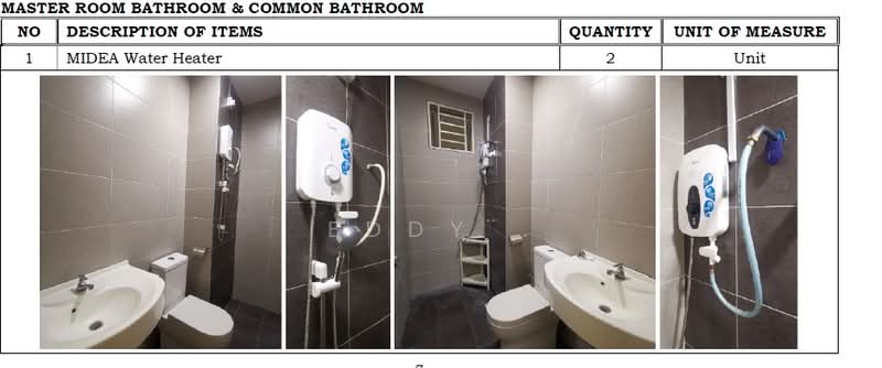 Condominium for Rent at Berlian Setapak 2 Residences - Eddy . - Bathroom - PropertyGuru.com.my
