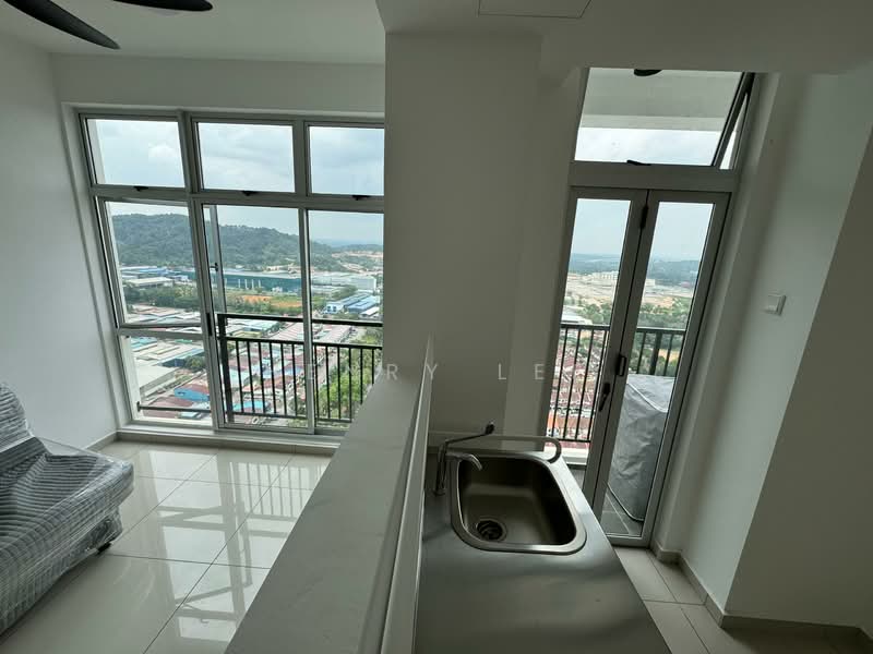 Servis Apartment untuk Dijual di Midas @ Seri Alam - Henry Lee - Balcony - PropertyGuru.com.my