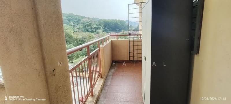 Flat for Sale at Taman Tun Teja - Mohd Faizal - Balcony - PropertyGuru.com.my