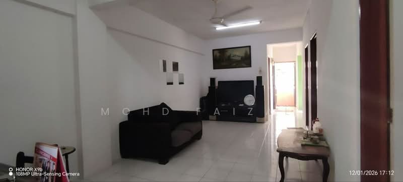 Flat for Sale at Taman Tun Teja - Mohd Faizal - Living Room - PropertyGuru.com.my