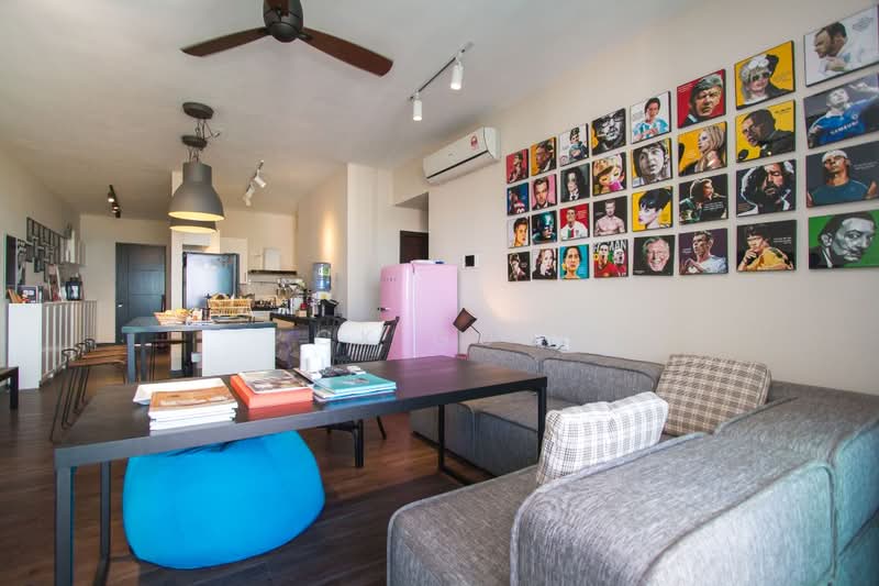 Condominium for Rent at Vertiq - CK Goh - Living Room - PropertyGuru.com.my