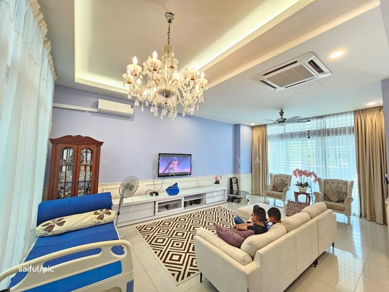 Rumah Teres 2 Tingkat untuk Dijual di Denai Alam (Shah Alam) - Absyarie Syafiq Shahrin - Living Room - PropertyGuru.com.my