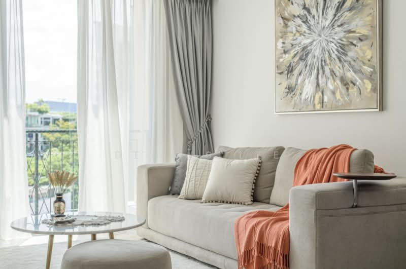Kondominium untuk Dijual di SKS Pavillion Residences - Dennis Lee - Living Room - PropertyGuru.com.my