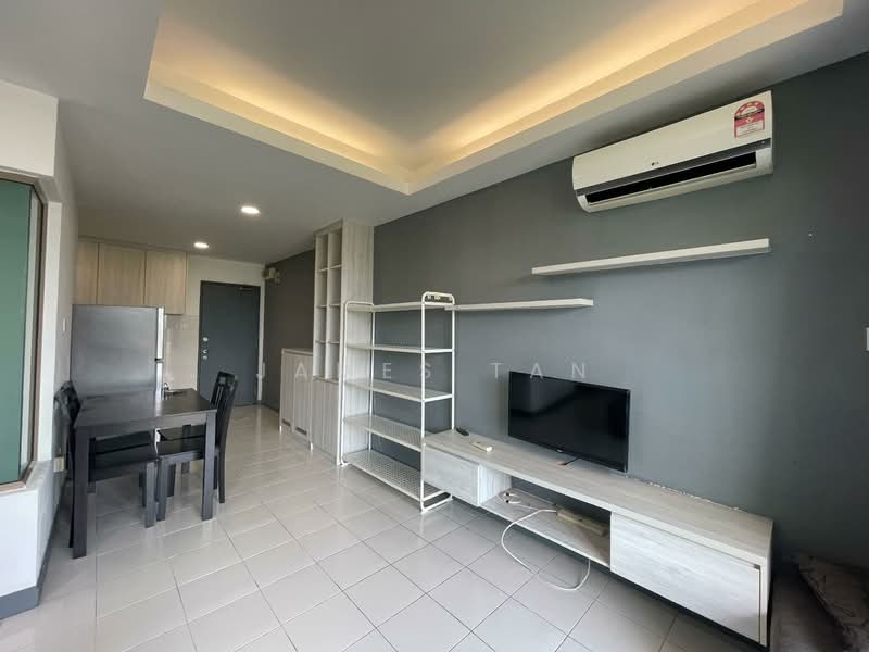 Servis Apartment untuk Disewa di Ritze Perdana 1 - James Tan - Living Room - PropertyGuru.com.my