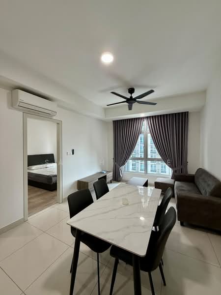 Kediaman Servis untuk Disewa di MIRAI Residences - Sarah Chee - Living Room - PropertyGuru.com.my